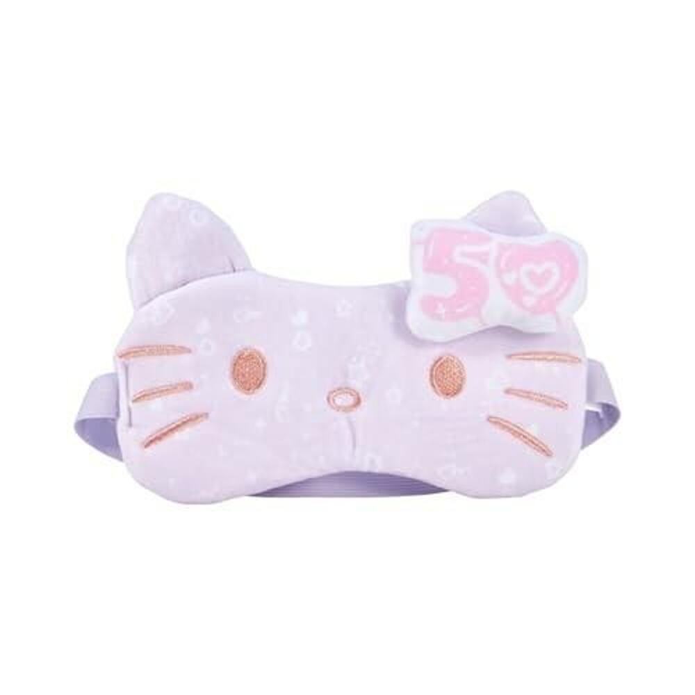 The Crème Shop X Hello Kitty Plushie Sleep Eye Mask 50th Year Anniversary